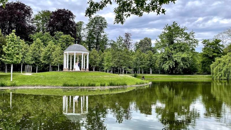 Passer une après midi Chill au parc l'orangerie pour faire des photo de mariage dans un cadre romantique à Strasbourg STRASBOURG PARC DE L'ORANGERIE